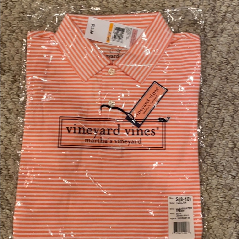 Vine Vines Stripes Polo